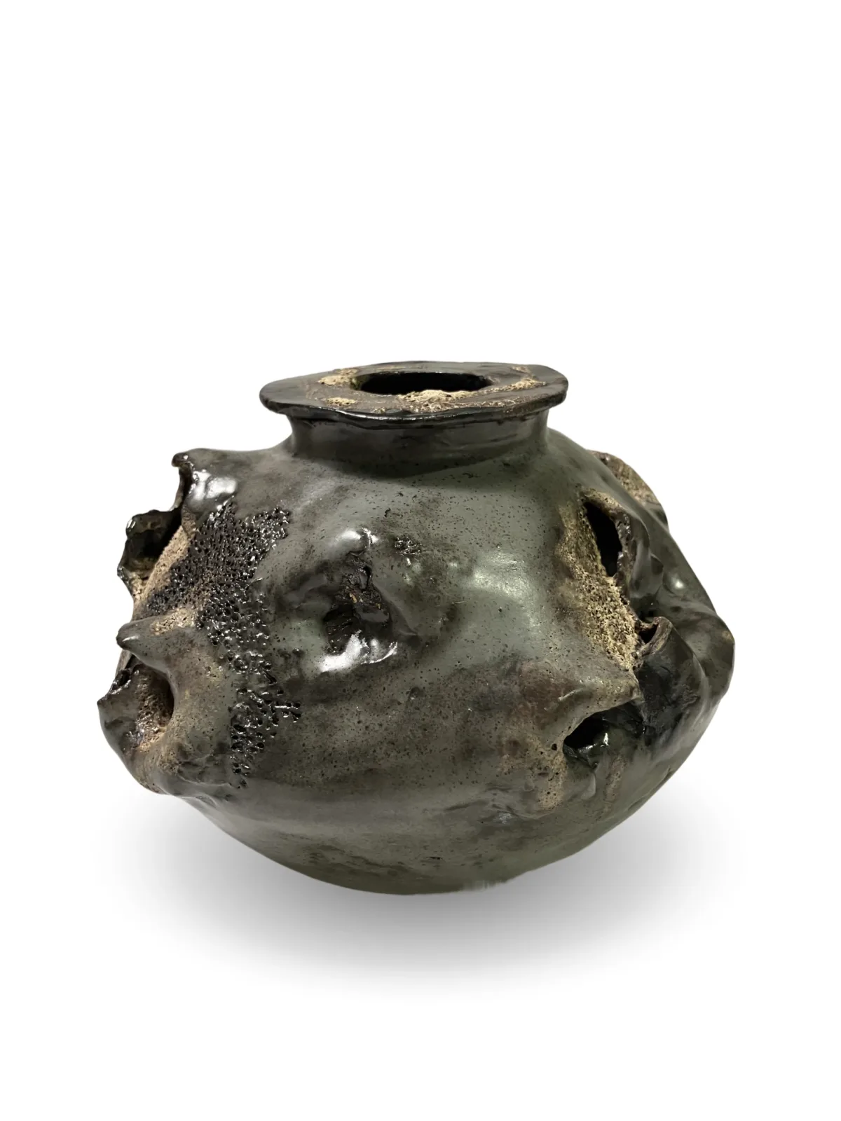 Organic Growth 09, hand-built ceramic by Yael Aloni-Netzer